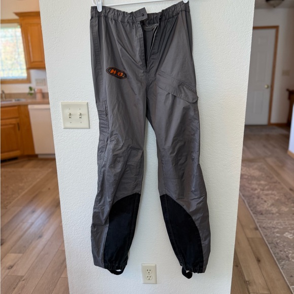 Harley-Davidson Gray and Orange Performance Raincoat - Picture 11 of 15